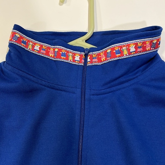 C.S.T. Sport Blue Pullover with Red Accents Ribbon - 2x - Picture 7 of 8